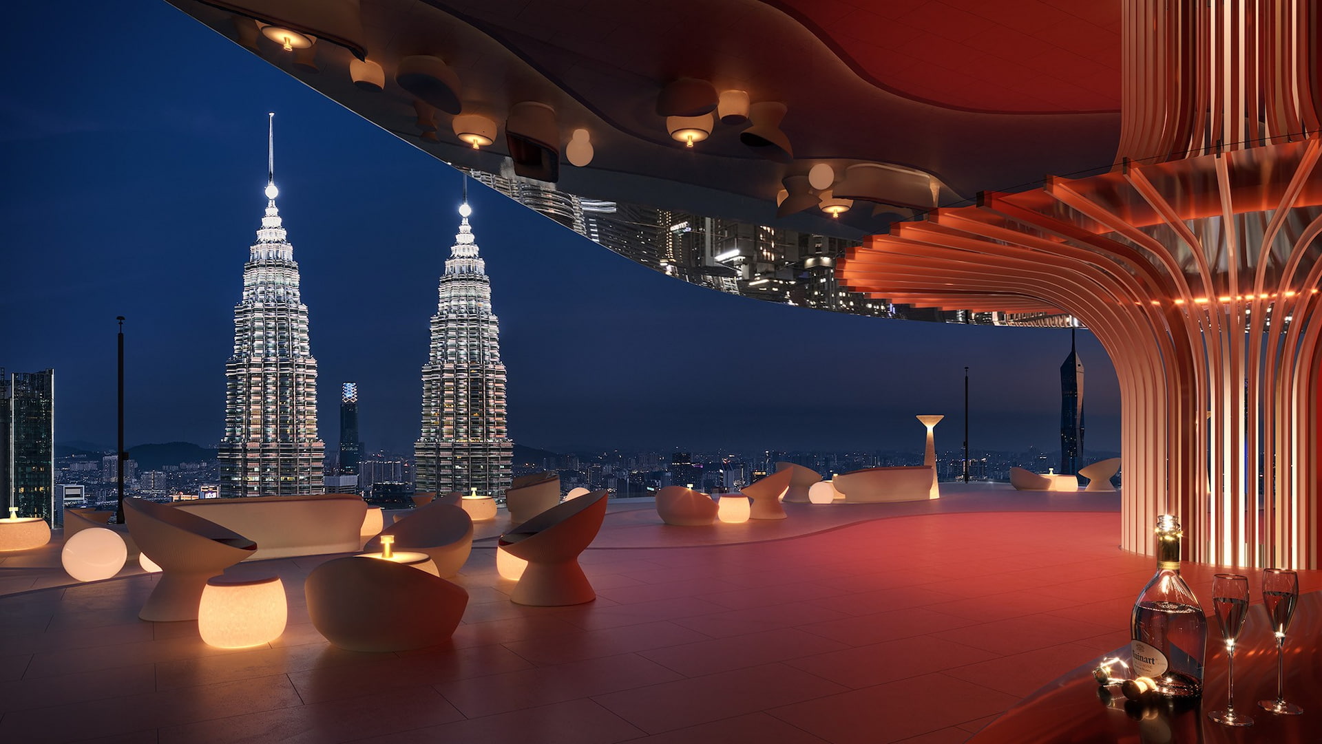 Malaysia's First and Tallest 360° Proposed Rooftop Bar 全马首创最高360°空中酒吧